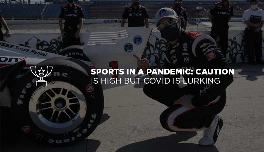 La precaución es alta, pero el COVID está al acecho