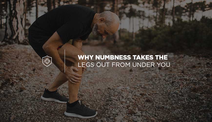 Por qué el entumecimiento te quita las piernas debajo de ti