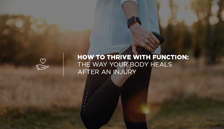 La forma en que su cuerpo se cura después de una lesión